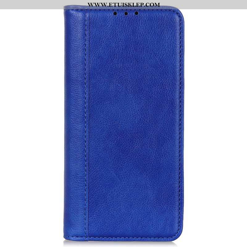 Etui Na Telefon do Honor Magic 5 Lite Etui Folio Stylowa Skóra Dwoinowa